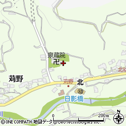 神奈川県南足柄市苅野702周辺の地図
