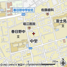 神奈川県平塚市中里22周辺の地図