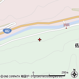 鳥取県鳥取市佐治町加瀬木1485周辺の地図