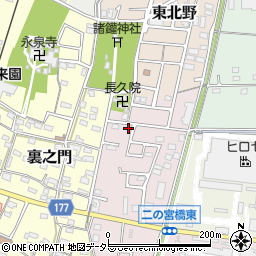 愛知県犬山市藪畔15周辺の地図