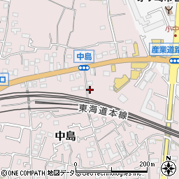 神奈川県茅ヶ崎市中島313周辺の地図