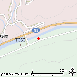 鳥取県鳥取市佐治町加瀬木1263周辺の地図