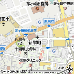 ドアノブ修理・交換の生活救急車　茅ヶ崎市エリア専用ダイヤル周辺の地図