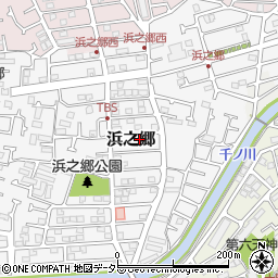 神奈川県茅ヶ崎市浜之郷1044周辺の地図