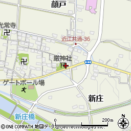 滋賀県米原市新庄353周辺の地図