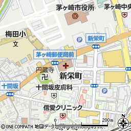 ゆうちょ銀行茅ヶ崎店周辺の地図