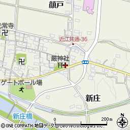 滋賀県米原市新庄323-3周辺の地図