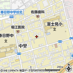 神奈川県平塚市中里16-5周辺の地図