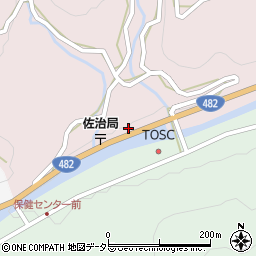 鳥取県鳥取市佐治町高山17周辺の地図