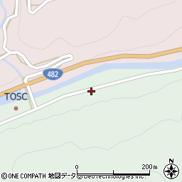 鳥取県鳥取市佐治町加瀬木1249-1周辺の地図