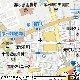 ファミリー　ダイソー茅ヶ崎店周辺の地図