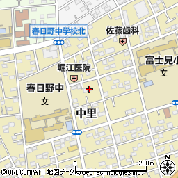 神奈川県平塚市中里22-22周辺の地図