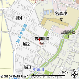 〒503-0127 岐阜県安八郡安八町城の地図