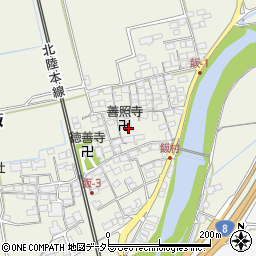 滋賀県米原市飯601周辺の地図