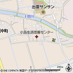 島根県出雲市神西沖町105周辺の地図