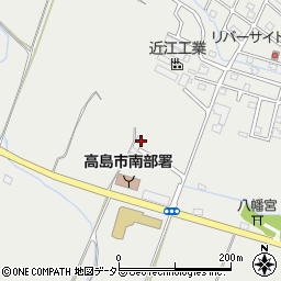 滋賀県高島市安曇川町青柳1614周辺の地図