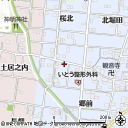 愛知県一宮市浅井町西浅井郷西24-1周辺の地図