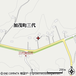 島根県雲南市加茂町三代779周辺の地図