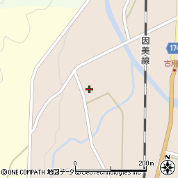 鳥取県鳥取市用瀬町古用瀬348周辺の地図