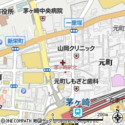 カギの救急車　茅ヶ崎駅前周辺の地図