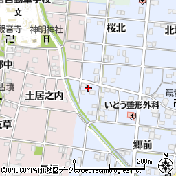 愛知県一宮市浅井町西浅井郷西19周辺の地図