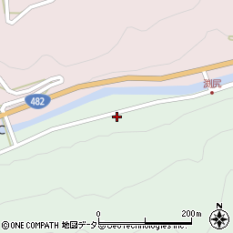 鳥取県鳥取市佐治町加瀬木1230周辺の地図
