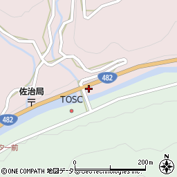 鳥取県鳥取市佐治町高山4周辺の地図