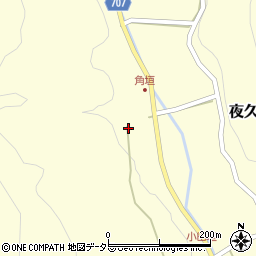 小坂青垣線周辺の地図