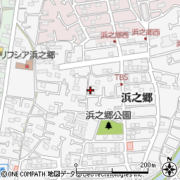 神奈川県茅ヶ崎市浜之郷周辺の地図