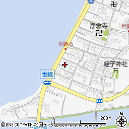 滋賀県米原市世継811-6周辺の地図