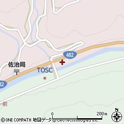 鳥取県鳥取市佐治町高山3周辺の地図