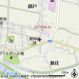 近江共通-37周辺の地図