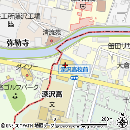 ブックオフ鎌倉手広店周辺の地図