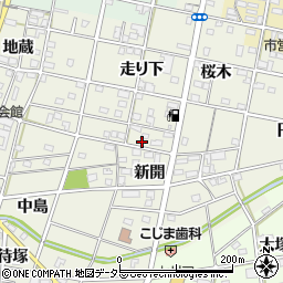 愛知県一宮市浅井町東浅井走り下69周辺の地図