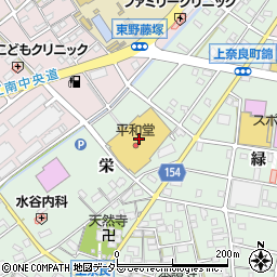 カーブス　平和堂江南店周辺の地図