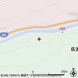 鳥取県鳥取市佐治町加瀬木1223周辺の地図