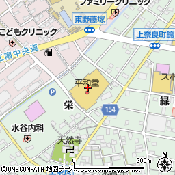 三菱ＵＦＪ銀行平和堂江南店 ＡＴＭ周辺の地図