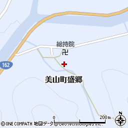 京都府南丹市美山町盛郷堂ノ下周辺の地図