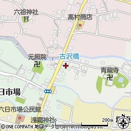 静岡県御殿場市増田168周辺の地図