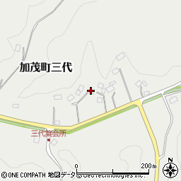 島根県雲南市加茂町三代777周辺の地図