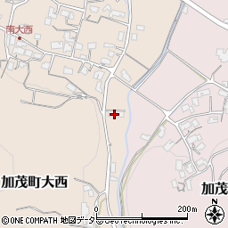 島根県雲南市加茂町大西98-6周辺の地図