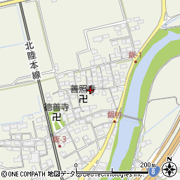 滋賀県米原市飯614周辺の地図