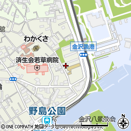 神奈川県横浜市金沢区平潟町17-3周辺の地図