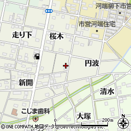 愛知県一宮市浅井町東浅井桜木45周辺の地図