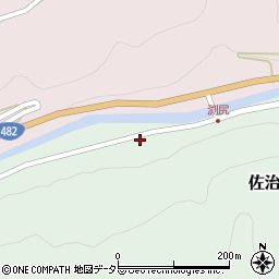 鳥取県鳥取市佐治町加瀬木1219周辺の地図