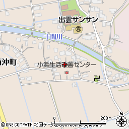 島根県出雲市神西沖町75周辺の地図