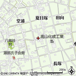 愛知県一宮市瀬部夏目塚67周辺の地図