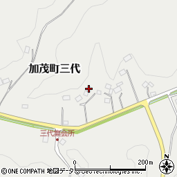島根県雲南市加茂町三代778周辺の地図