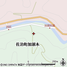 鳥取県鳥取市佐治町加瀬木387周辺の地図
