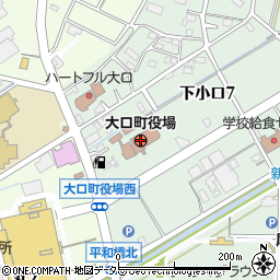 愛知県大口町（丹羽郡）周辺の地図